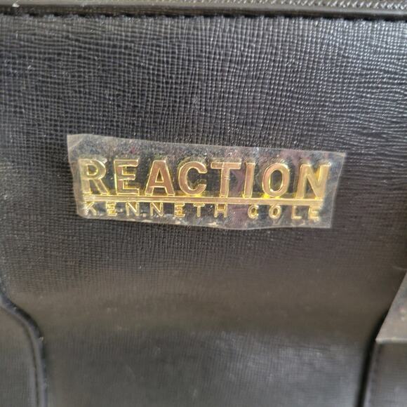 New Kenneth Cole Triple Entry Satchel KN1860/08 Black - Picture 2 of 6